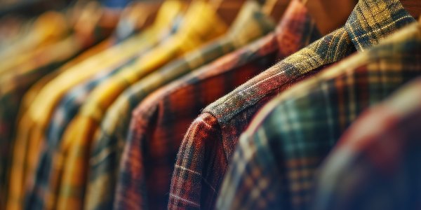 Kleiderstange im Einzelhandel